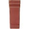 Ekena Millwork 3 1/2"W x 7 1/4"D x 9 1/2"H Bedford Wood Vintage Decor Bracket, Salvage Red BKTWD04X07X10BERD - alternate 3